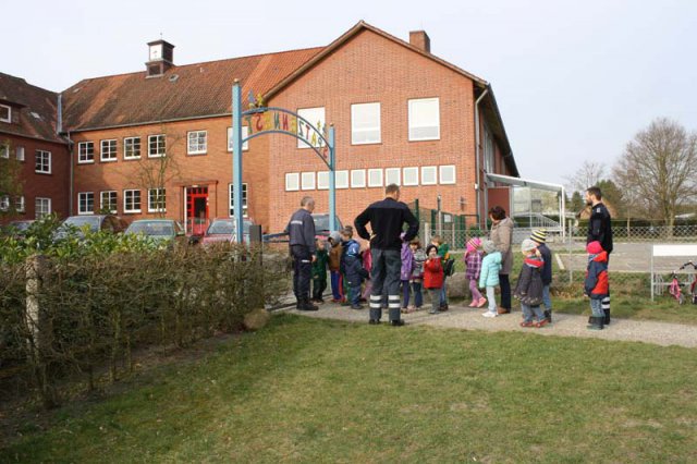 Besuch bei der Feuerwehr