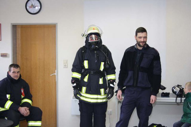 Besuch bei der Feuerwehr