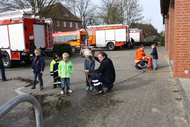 Besuch bei der Feuerwehr