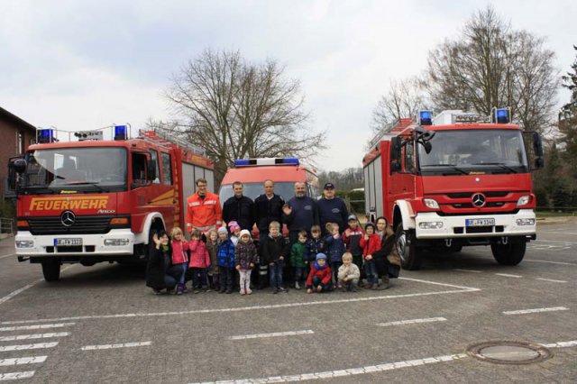 Besuch bei der Feuerwehr