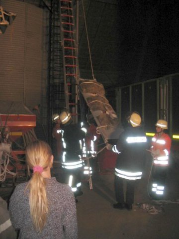 Übung mit der FF Munster