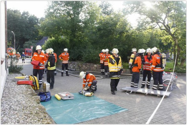 Gefahrgutübung in Wriedel 2014