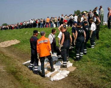 Hochwassereinsatz 2002