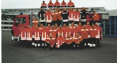 Teilnehmer eines Truppführerlehrgangs Teilnehmer eines Truppführerlehrgangs