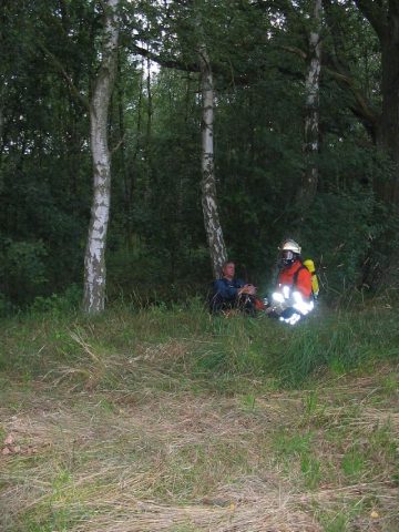 Gefahrgutübung - PKW Unfall zwischen Bode und Brockhöfe - Gefahrgutübung - PKW Unfall zwischen Bode und Brockhöfe -