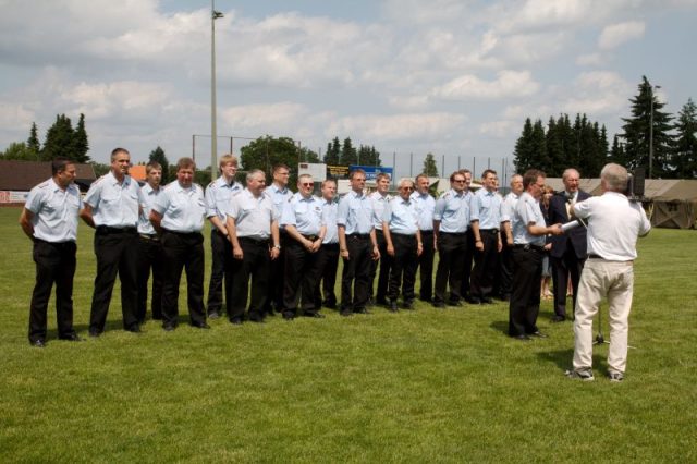 Fackelübergabe an den TSV Wriedel Fackelübergabe an den TSV Wriedel