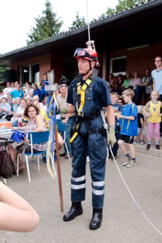 Fackelübergabe an den TSV Wriedel Fackelübergabe an den TSV Wriedel