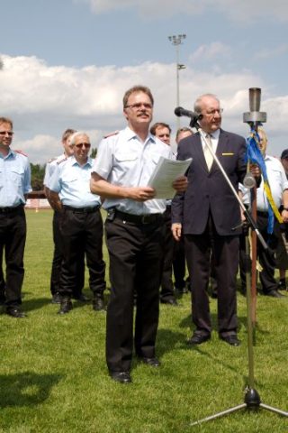 Fackelübergabe an den TSV Wriedel Fackelübergabe an den TSV Wriedel