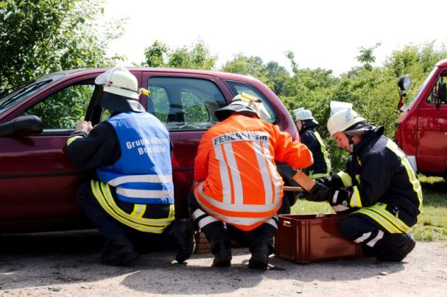 Fackelübergabe an den TSV Wriedel Fackelübergabe an den TSV Wriedel