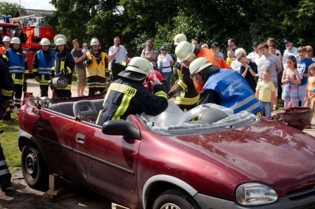 Fackelübergabe an den TSV Wriedel Fackelübergabe an den TSV Wriedel