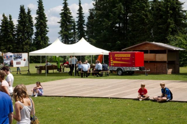 Fackelübergabe an den TSV Wriedel Fackelübergabe an den TSV Wriedel