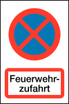 Feuerwehrzufahrt