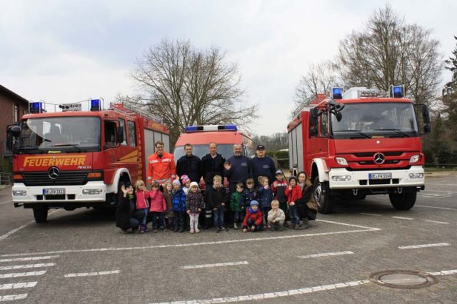 Besuch bei der Feuerwehr