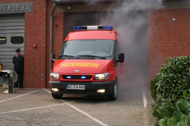 Indienststellung des neuen ELW Indienststellung des neuen ELW