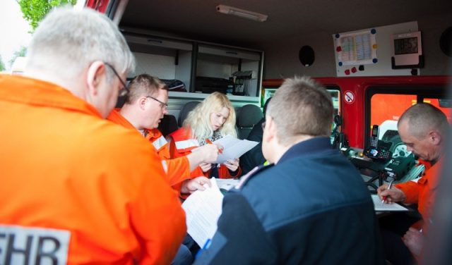 Gefahrgutzugübung in Ebstorf Gefahrgutzugübung in Ebstorf