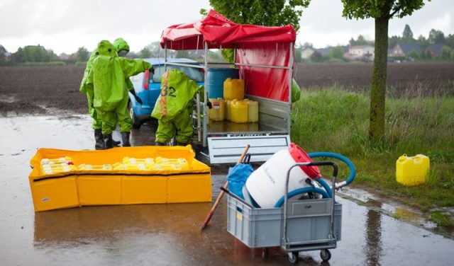 Gefahrgutzugübung in Ebstorf Gefahrgutzugübung in Ebstorf