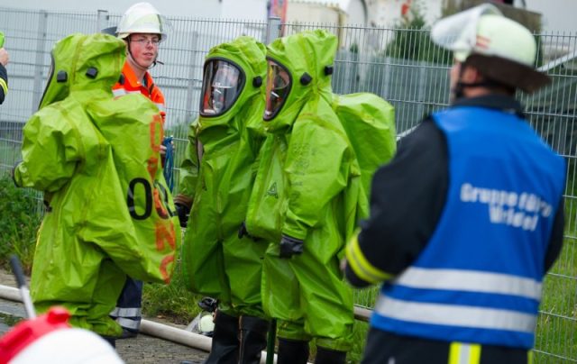 Gefahrgutzugübung in Ebstorf Gefahrgutzugübung in Ebstorf