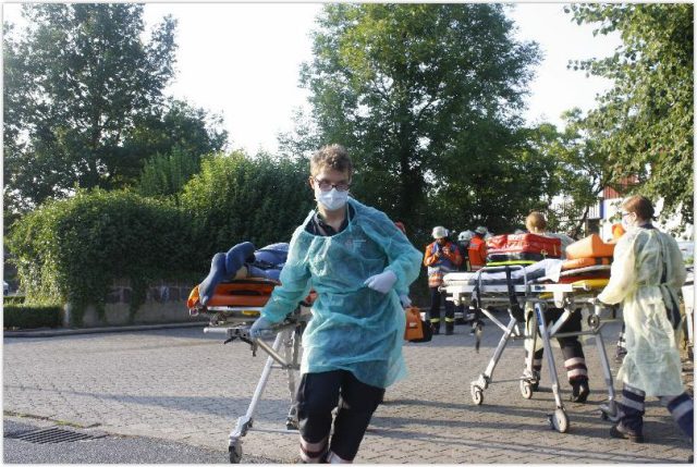 Gefahrgutübung in Wriedel 2014 Gefahrgutübung in Wriedel 2014