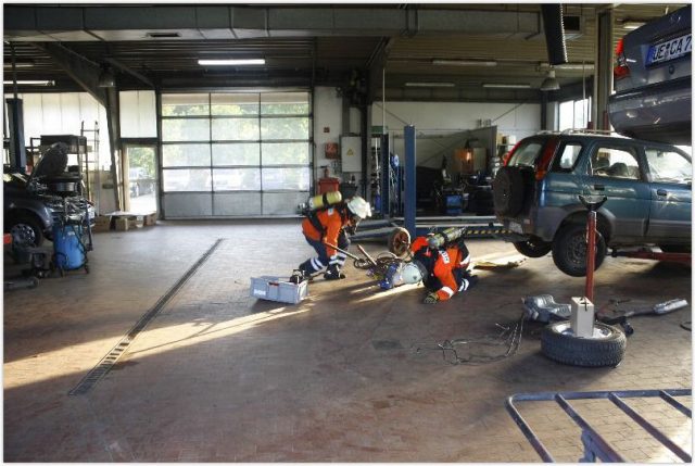 Gefahrgutübung in Wriedel 2014 Gefahrgutübung in Wriedel 2014