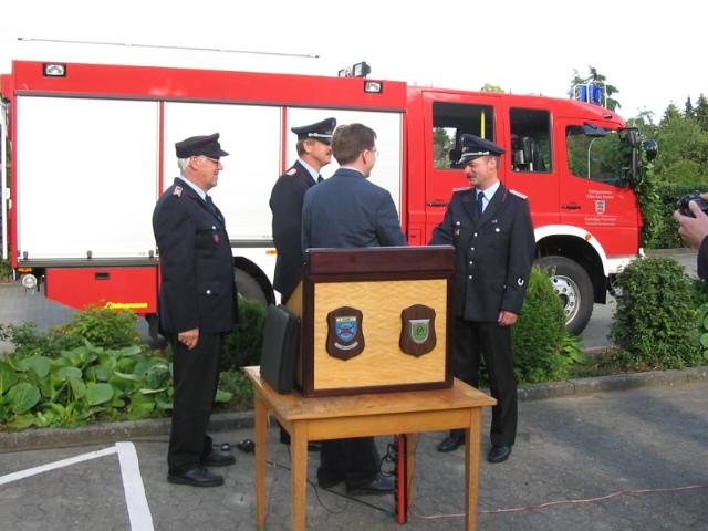 Indienststellung TLF 20/30 Indienststellung TLF 20/30