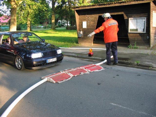 Alarmübung in Schatensen