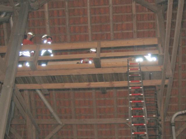 Übung mit der FF Munster Übung mit der FF Munster