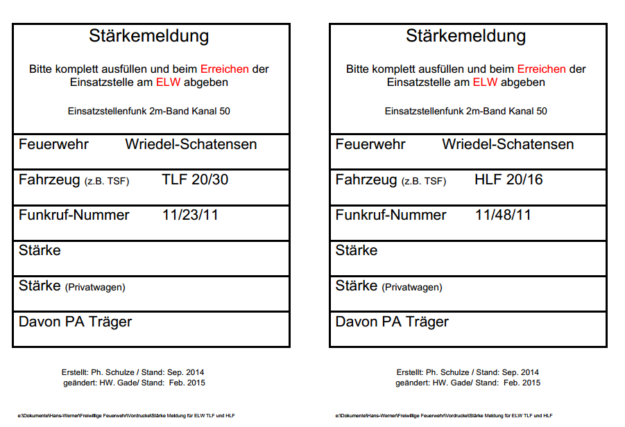 StaerkemeldungHLF TLF