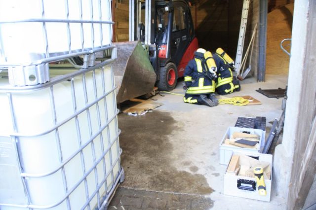 Gefahrgutzug Nord Übung in Holthusen ! Gefahrgutzug Nord Übung in Holthusen !