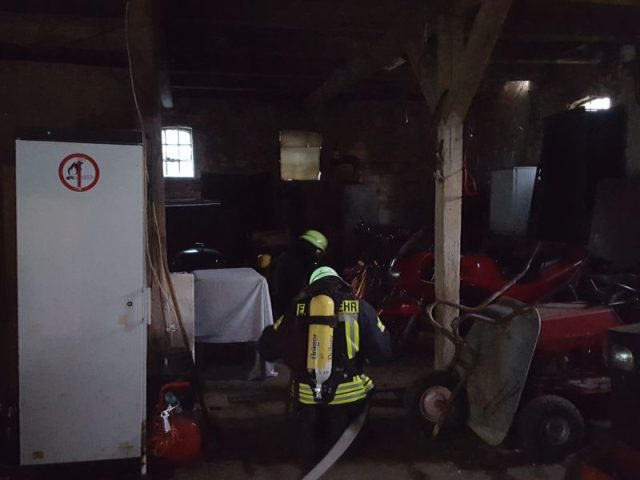 Einsatzübung in Wriedel am 31.08.2015