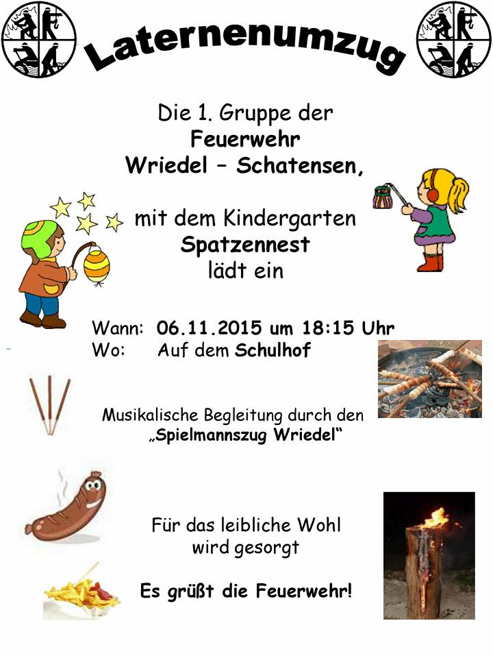 Einladung Laternenumzug