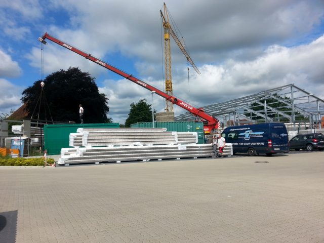 Gerätehaus Neubau Stand Herbst 2016