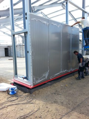 Gerätehaus Neubau Stand Herbst 2016