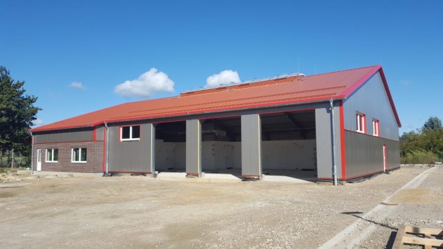 Gerätehaus Neubau Stand Herbst 2016