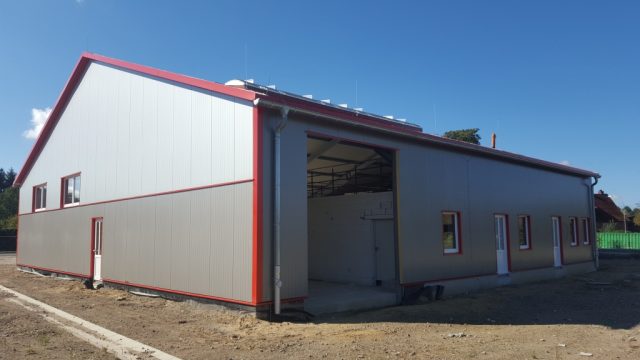 Gerätehaus Neubau Stand Herbst 2016