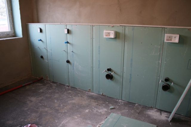 Gerätehaus Neubau Stand Frühjahr 2017