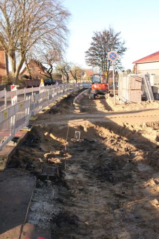 Gerätehaus Neubau Stand Frühjahr 2017