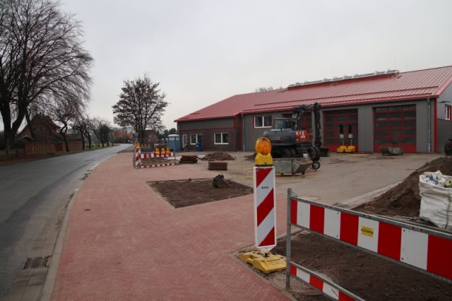 Gerätehaus Neubau Stand Frühjahr 2017