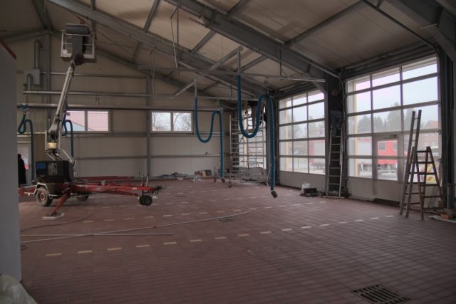 Gerätehaus Neubau Stand Frühjahr 2017