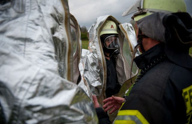 Gefahrgutzug Nord - Übung in Ebstorf Gefahrgutzug Nord - Übung in Ebstorf