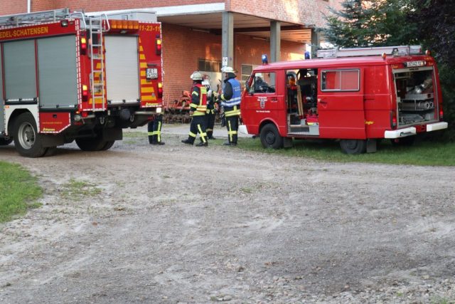 Übung Gefahrgutzug in Brockhöfe Übung Gefahrgutzug in Brockhöfe