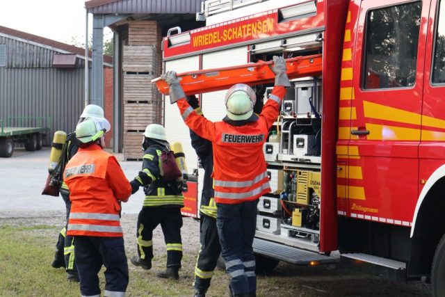 Übung Gefahrgutzug in Brockhöfe Übung Gefahrgutzug in Brockhöfe
