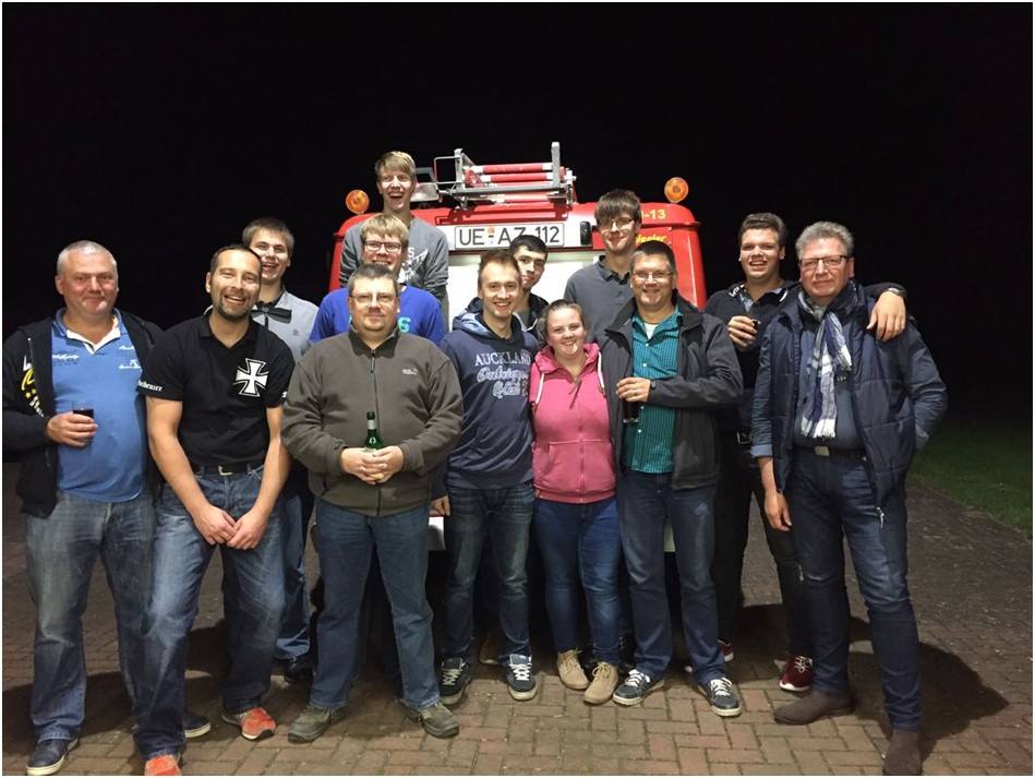 Saisonabschluss Gruppenfoto