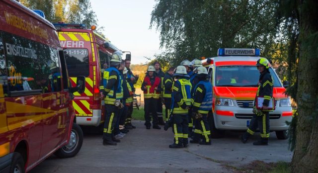 Alarm Übung Gefahrgutzug Nord in Barum Alarm Übung Gefahrgutzug Nord in Barum