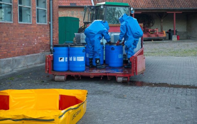 Alarm Übung Gefahrgutzug Nord in Barum Alarm Übung Gefahrgutzug Nord in Barum