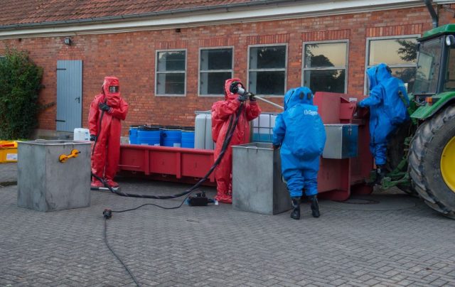 Alarm Übung Gefahrgutzug Nord in Barum Alarm Übung Gefahrgutzug Nord in Barum