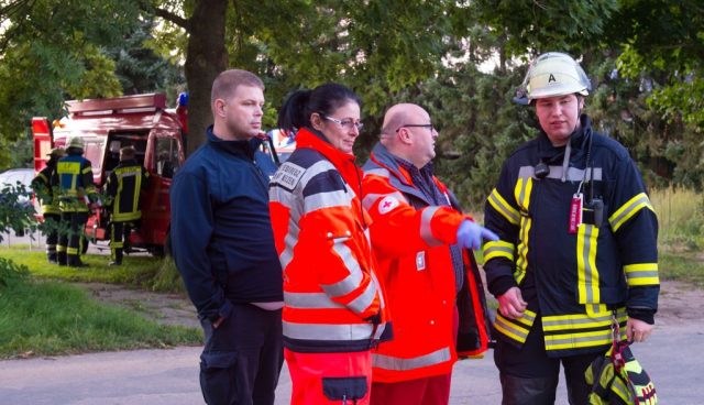 Alarm Übung Gefahrgutzug Nord in Barum Alarm Übung Gefahrgutzug Nord in Barum