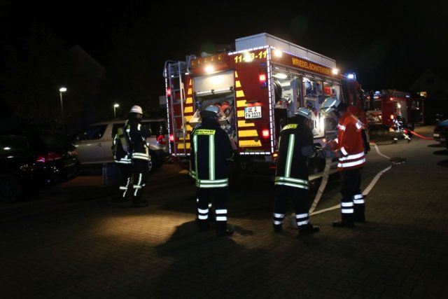 Übung der Ii Gruppe mit der Feuerwehr Munster Übung der Ii Gruppe mit der Feuerwehr Munster