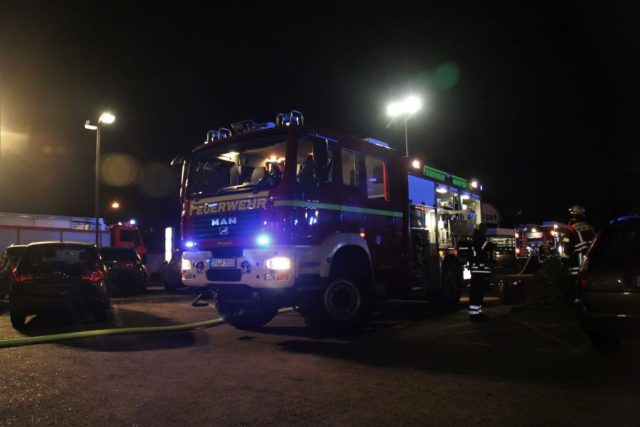 Übung der Ii Gruppe mit der Feuerwehr Munster Übung der Ii Gruppe mit der Feuerwehr Munster