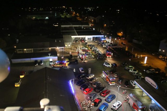 Übung der Ii Gruppe mit der Feuerwehr Munster Übung der Ii Gruppe mit der Feuerwehr Munster