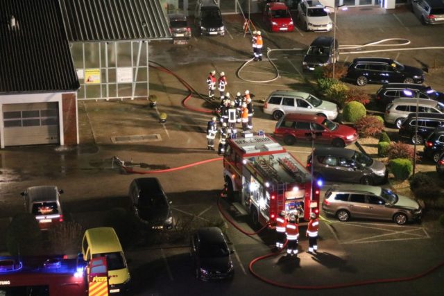 Übung der Ii Gruppe mit der Feuerwehr Munster Übung der Ii Gruppe mit der Feuerwehr Munster